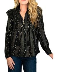 Sail To Sable - Ruffle Front Top - Lyst