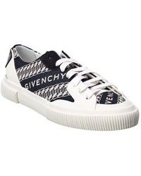 Givenchy Tennis Canvas Sneaker - Blue