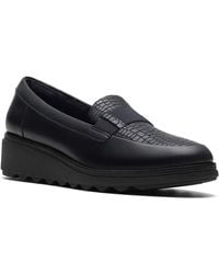 Clarks - Sharon Pace Slip-on Loafers - Lyst