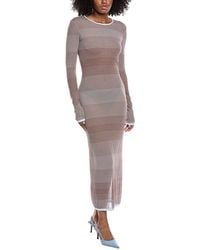 LAPOINTE - Striped Maxi Dress - Lyst