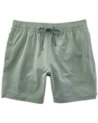 Beach Bros - Textured Stretch Swim Trunk - Lyst