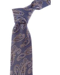 Etro - Paisley Silk Tie - Lyst