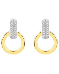 Gabi Rielle - 14K Over Cz Stackable Earring - Lyst