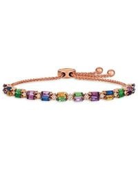 Le Vian - Creme Brulee 14k Strawberry Gold 2.80 Ct. Tw. Diamond & Gemstone Bracelet - Lyst
