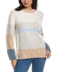 Forte - Lofty Colorblock Alpaca-Blend Sweater - Lyst