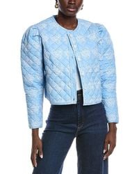 Sail To Sable - Quilted Print Jacket - Lyst