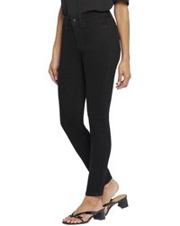 NYDJ - Petite Ami Black Skinny Leg Jean - Lyst