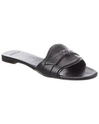 Alexandre Birman - Padded Clarita Leather Slide - Lyst