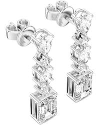 Amairah - 14K 3.00 Ct. Tw. Lab-Grown Diamond Dangle Earrings - Lyst