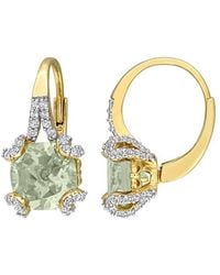 Rina Limor - Plated 4.56 Ct. Tw. Gemstone Earrings - Lyst