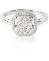 TIRAMISU - 14k 3.20 Ct. Tw. Lab-grown Diamond Ring - Lyst