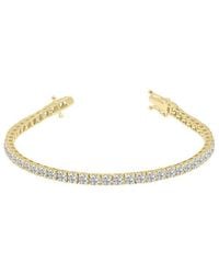 Lab Grown Diamonds - 14K 7.00 Ct. Tw. Lab Grown Diamond Tennis Bracelet - Lyst