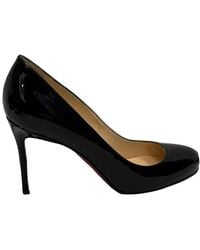 Christian Louboutin - Patent Leather Fifi Pump (Authentic Pre-Loved) - Lyst