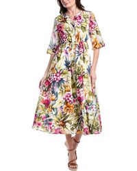 Tommy Bahama - Verde Blooms Silk-Blend Maxi Dress - Lyst