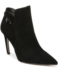 sam edelman abella platform suede booties