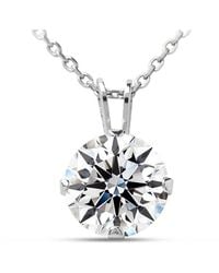 Jaclyn Smith - 2.00 Ct. Tw. Lab-Grown Moissanite Necklace - Lyst