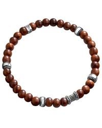 Karma and Luck - Plated Stretch Bracelet - Lyst