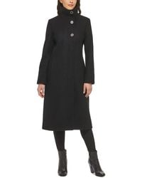Kenneth Cole - Wool-Blend Coat - Lyst