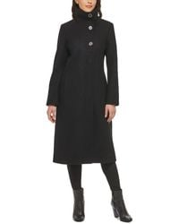 Kenneth Cole - Wool-Blend Coat - Lyst