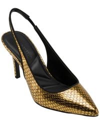 KARL LAGERFELD - Rosalyn Leather Pump - Lyst