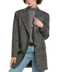 Michael Kors - Boyfriend Wool & Silk-Blend Blazer - Lyst