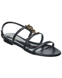 Saint Laurent - Cassandra Sandals - Lyst