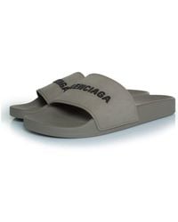 Balenciaga - Rubber Pool Slide (Authentic Pre-Loved) - Lyst