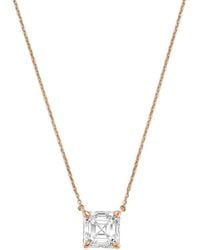 Diana M. Jewels - Diana M. 14K Rose 4.00 Ct. Tw. Lab-Grown Diamond Pendant Necklace - Lyst