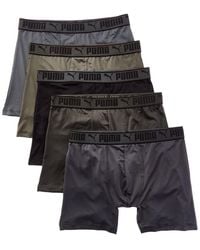 PUMA - Set Of 5 Training Fit Boxer Brief - Lyst