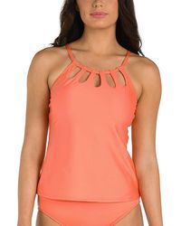 24th & Ocean - Solid Tankini Top - Lyst