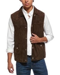 Brunello Cucinelli - Suede Vest - Lyst