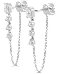 Sabrina Designs - 14K 0.70 Ct. Tw. Diamond Dangle Earrings - Lyst