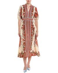 Maison Tara - Midi Dress - Lyst