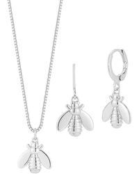 Sphera Milano - Plated Necklace/Earring Set - Lyst