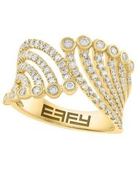 Effy Fine Jewelry - 14K 0.83 Ct. Tw. Diamond Ring - Lyst