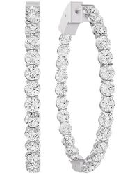 Diamond Select Cuts - 14K 5.00 Ct. Tw. Diamond Earrings - Lyst