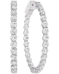 Diamond Select Cuts - 14K 5.00 Ct. Tw. Diamond Earrings - Lyst