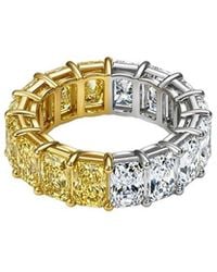 Lab Grown Diamonds - 14K 10.00 Ct. Tw. Lab-Grown Diamond Eternity Band - Lyst