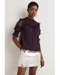 Boden - Hotch Potch Tulle Party Top - Lyst