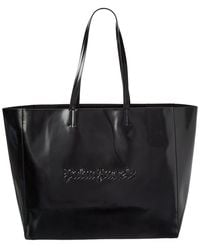 Palm Angels - Shiny Palm Medium Shopping Tote - Lyst