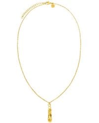 petit moments - 18K Plated Stainless Steel Pendant Charm Necklace - Lyst