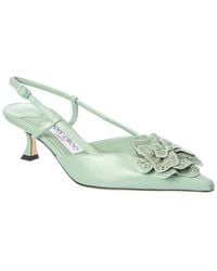 Jimmy Choo - Mimmi 50 Leather Slingback Pump - Lyst