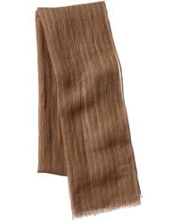 Brunello Cucinelli - Linen-Blend Scarf - Lyst