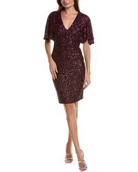 Taylor - Sequin Mesh Embellished Mini Dress - Lyst