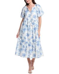 Tommy Bahama - Fortuna Fronds Midi Dress - Lyst