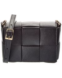 Isabella Rossetti - Leah Hand-Woven Leather Crossbody - Lyst