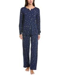 Hue - 2Pc Timeless Jersey Pajama Set - Lyst