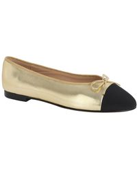 Tiffany & Fred Paris - Leather Ballet Flat - Lyst