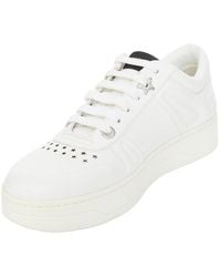 Jimmy Choo - Leather Hawaii Crystal Sneaker (Authentic Pre-Loved) - Lyst