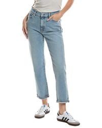 FRAME - The Borrowed Biridie Slim Jean - Lyst